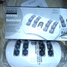 Shiatsu Dual Foot Massager White Modern Basics Home Berkshire Brand New