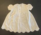 Antique White Cotton Gown For Antique French Or German Doll Lot  935