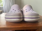Crocs Kids Crocband Clogs - Lavender neon Purple - Children s Size 1