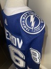 Adidas Authentic Tampa Bay Lightning Team Signed Number 86 Jersey  Size 46