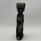 African Tribal Art Hand Carved Wood Female Figure Vintage Fertility Statue 11 