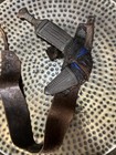 Vintage Jambiya Middle Eastern Arabic Knife Dagger  Blade Horn Handle  read 