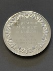 Franklin Mint Silver Medal   equestrian Monument    925 Ag   1 5oz