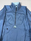 Nwt Vintage Nike Acg Windbreaker 1 2 Zip Anorak Men S Packable Navy Blue