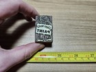 Vintage Letterpress Printing Block Gray Seal Paint Logo Advertising 