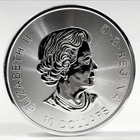  1  2018 Canada  10 Dollar 2oz  9999 Silver   Twin Maple Leaf   Bullion Coin