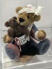 2 5    World Of Miniatures Artist Made Little Gem Teddy Bear Christmas Stocking  r