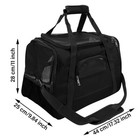 Pet Carrier Cat Travel Bag Portable Soft Sided Comfort Case Airline Approved Dog