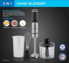 Westinghouse 220 Volt Hand Blender 1000w-3 In 1 Hand Blender  not For Usa 