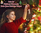 Bizibaff Tabby Cat Christmas Ornament - 2d Realistic Cats Small  C-tabbycat 