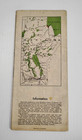 Vintage 1941 - 1942 Manitoba Canada Official Government Road Map