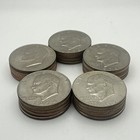 Lot Of 20 Eisenhower Ike 1  Dollar Coin 1971-1978   Bicentennial  1 Full Roll