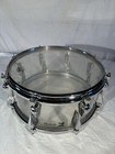 Zickos  6 5 X 14    Cast Clear Acrylic Snare Drum  1970   s 