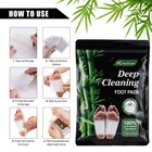 Detox Foot Pads herbal Foot Cleanse Detox Pads To Remove Toxins  Relieve Fatigue