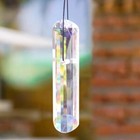 150mm Clear Pillar Crystals Prism Faceted Suncatcher Lucky Feng Shui Pendant