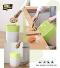 Compostable Trash Bags -  13 Gallon Tall Kitchen Garbage Bags 80 Count