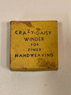 Vintage Crazy-daisy Winder Handweaving Tool W orig Box   Instructions