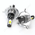 Bright H4 Led Headlight Bulb For Polaris 1991 500 Sks Indy Snowmobile Hi-lo Beam