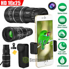 Upgrade Waterproof 16x52 High Definition Monocular Telescope-bk-4 Prism   Holder
