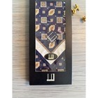 Dunhill Pocket Square Handkerchief Knot Cufflinks Gold Tone Set Bundle Menswear