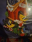 Vtg Christmas Holiday Bucilla Winter Birds Felt Stocking Kit 83955 Sealed 1998