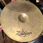 Zildjian 22 Heavy Power Ride Cymbal W  Hex Design Vintage  Z Series  1986