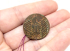 Very Rare  colonel General  French Military  Early 1780 s Button  Rev War Era