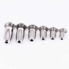 Male Stainless Steel Urethral Dilator Through-hole Urethral Sound Penis Plug New
