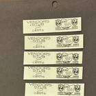 Ohio Sales Tax Consumer Receipt Vendor   s Stubs 1c 2c 3c Paper Tax Stamps Lot 15 