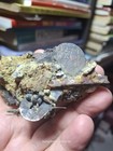 2 Pcs Authentic Westfriesland Coin   Voc    Duit 1751 Hole In 1 Fossil Shipwreck