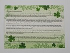 Irish Wedding Coins Penny For His Pocket Sixpence For Her Shoe Wedding Luck Card
