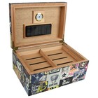 Cigar Page Sticker Fest 100-ct Humidor