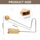 Vibraslap Percussion Instrument Vibraslap Latin Handheld Musical Instrument F   