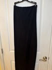 Vintage American Apparel Black Strapless Tube Dress  Skirt  Size Os