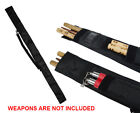 Deluxe Canvas Bo Staff Carrying Case Stick Bag Martial Arts Weapons New 