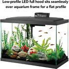Aqueon Led 20 Gallon Fish Tank Aquarium Led Kit Set W Heater  Led  Filter   Tank