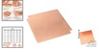 22 Gauge 99 9  Pure Copper Sheets  2 Pcs 3 9  X 3 9  For Crafts   Repairs