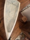 Dinghy  Boat Fiberglass Hand Crafted 67x 27    Custom One Man Floats Blue Bottom