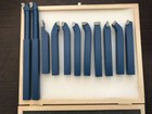 11pcs Carbide Tip Tipped Cutter Tool Bit 12mm Cutting Set Metal Lathe Tool
