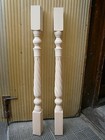 Spiral Twist Carved Wooden Stair Spindles Baluster Banister Staircase Table Legs