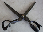 13 5 8    R  Heinisch Inventior Newark Nj Usa 1859 Steel   Brass Tailor Shears