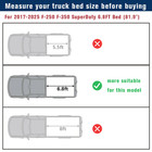 Aluminum Retractable Hard Tonneau Cover For 2017-2026 F250 F350 Superduty 6 8ft