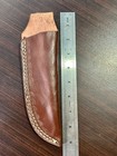 Custom Handmade Pure Cow Leather Sheath For Fixed Blade Knife 8  To 10  Blade