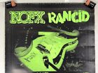 Nofx   Rancid Rare Original 2002 Promo Poster Byo Records 17x23  Inches Split Lp