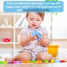 Magic Cube And Fidget Spinner - Rotating Fidget Cube Toy  Fidget Spinner - Green