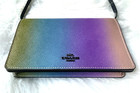 New Authentic Coach Rainbow Ombre Hayden Crossbody Purse Shoulder Bag Handbag