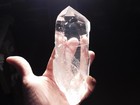 Big Super  Translucent Lemurian Quartz Crystal From Brazil 707gr