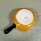 Vintage Ceramic Fondue Or Casserole Pot French Style  no Makers Marks  9  Bowl