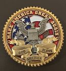 Potus Donald Trump 47th President Maga Challenge Coin Republican Red Edition