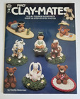 3 Books - 2 Clay Mates And 1 Clay Creations - Characters  Magnets  Ornaments